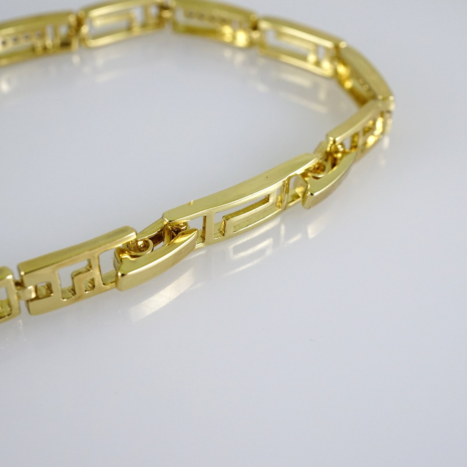 B1849 Bracelet - Pulseras - Zircon Stone - 14K Real Color - Image 3