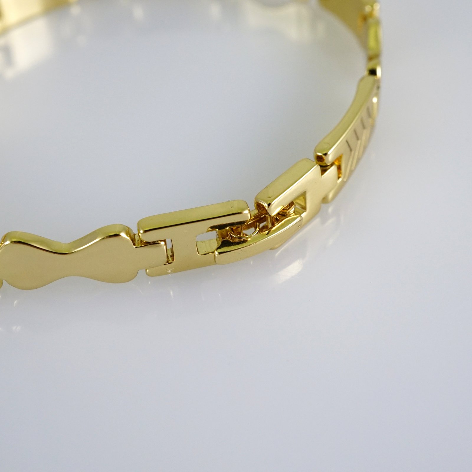 B1853 Bracelet - Pulseras - Zircon Stone - 14K Real Color - Image 3