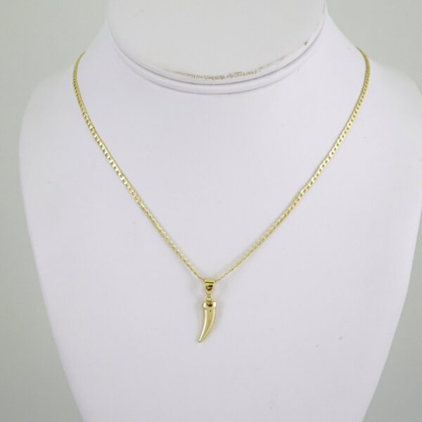 SET1865 Cadenas & Colgantes - Chain - Pendants - Zircon Stone - 14K Real Color 3mmX45cm