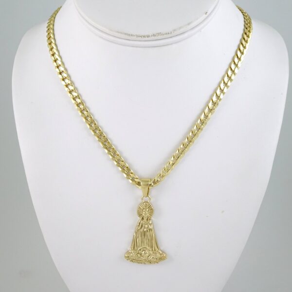 SET1880 Cadenas & Colgantes - Chain - Pendants - Zircon Stone - 14K Real Color 3mmX45cm