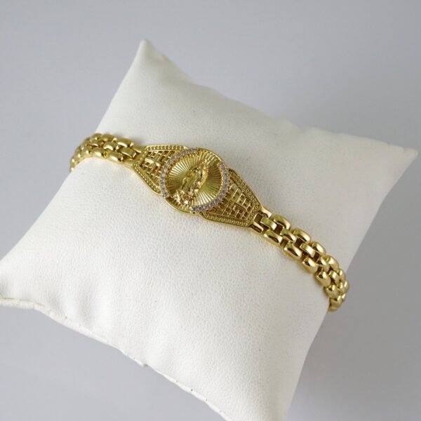 B1868 Bracelet - Pulseras - Zircon Stone - 14K Real Color