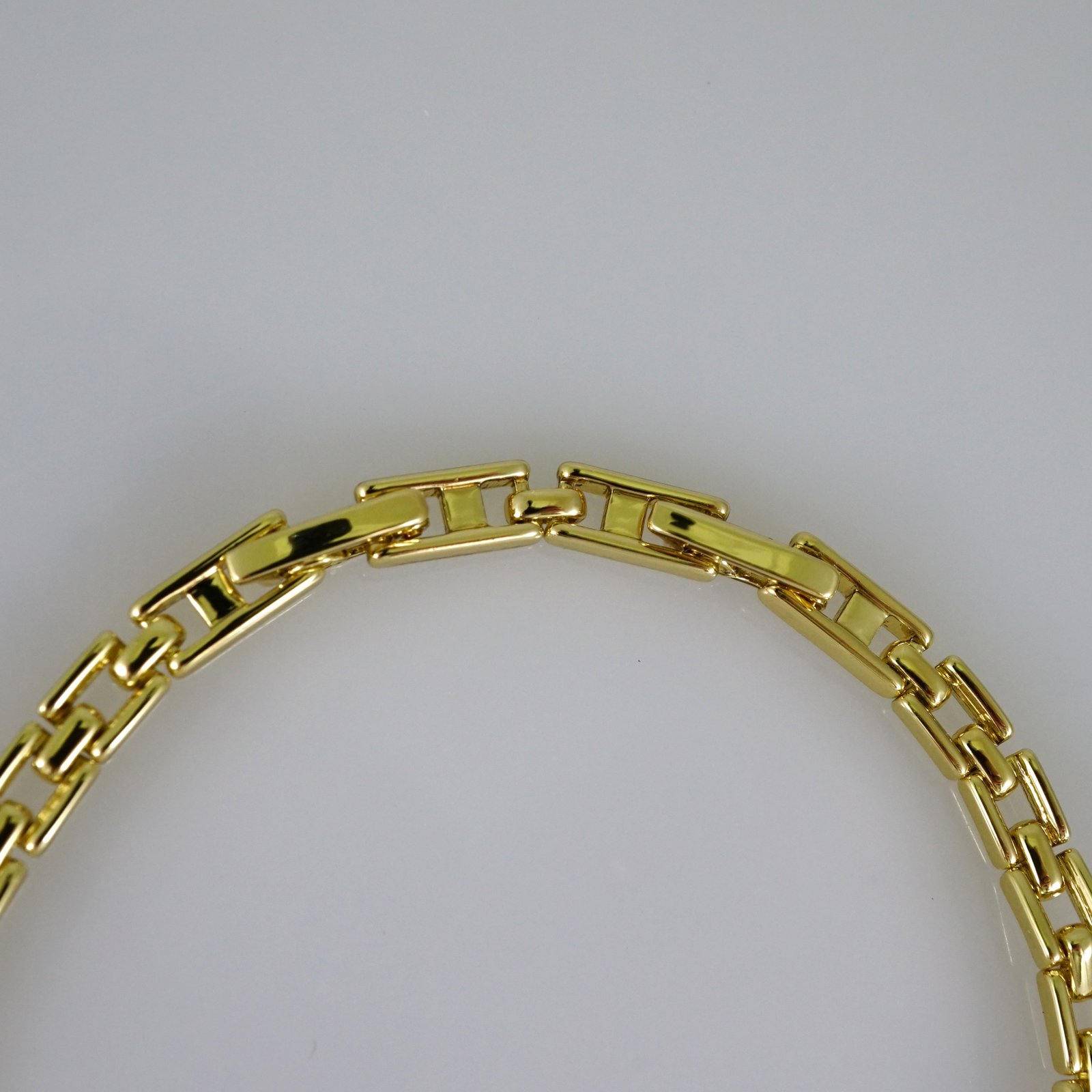 B1889 Bracelet - Pulseras - Zircon Stone - 14K Real Color - Image 3