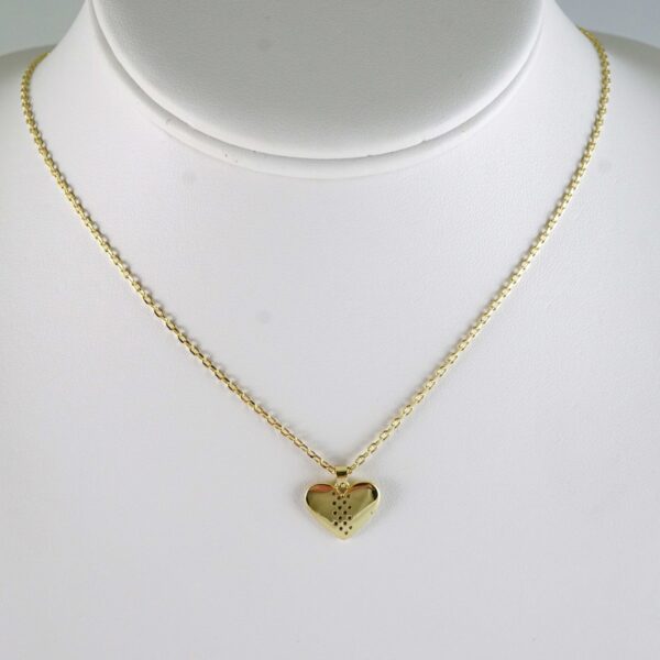 SET1911 Cadenas & Colgantes - Chain - Pendants - Zircon Stone - 14K Real Color 8mmX45cm