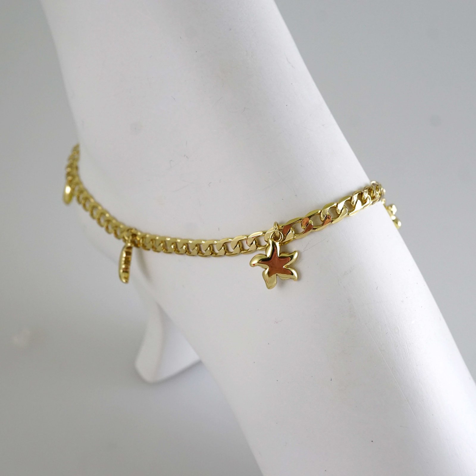 A0088 Anklets - Tobilleras - 14K Real Color 2mm - Image 2