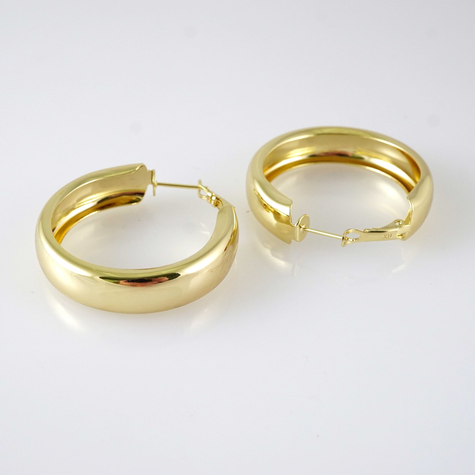 E2836 Earrings - Aretes - Zircon Stone - 14K Real Color - Image 2