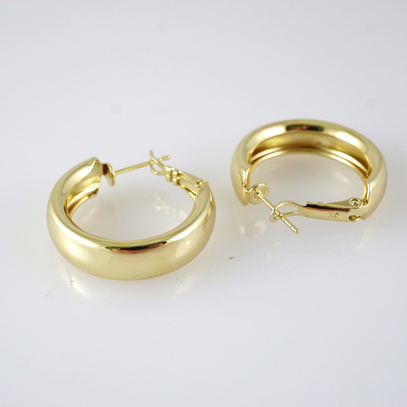 E2837 Earrings - Aretes - Zircon Stone - 14K Real Color - Image 2