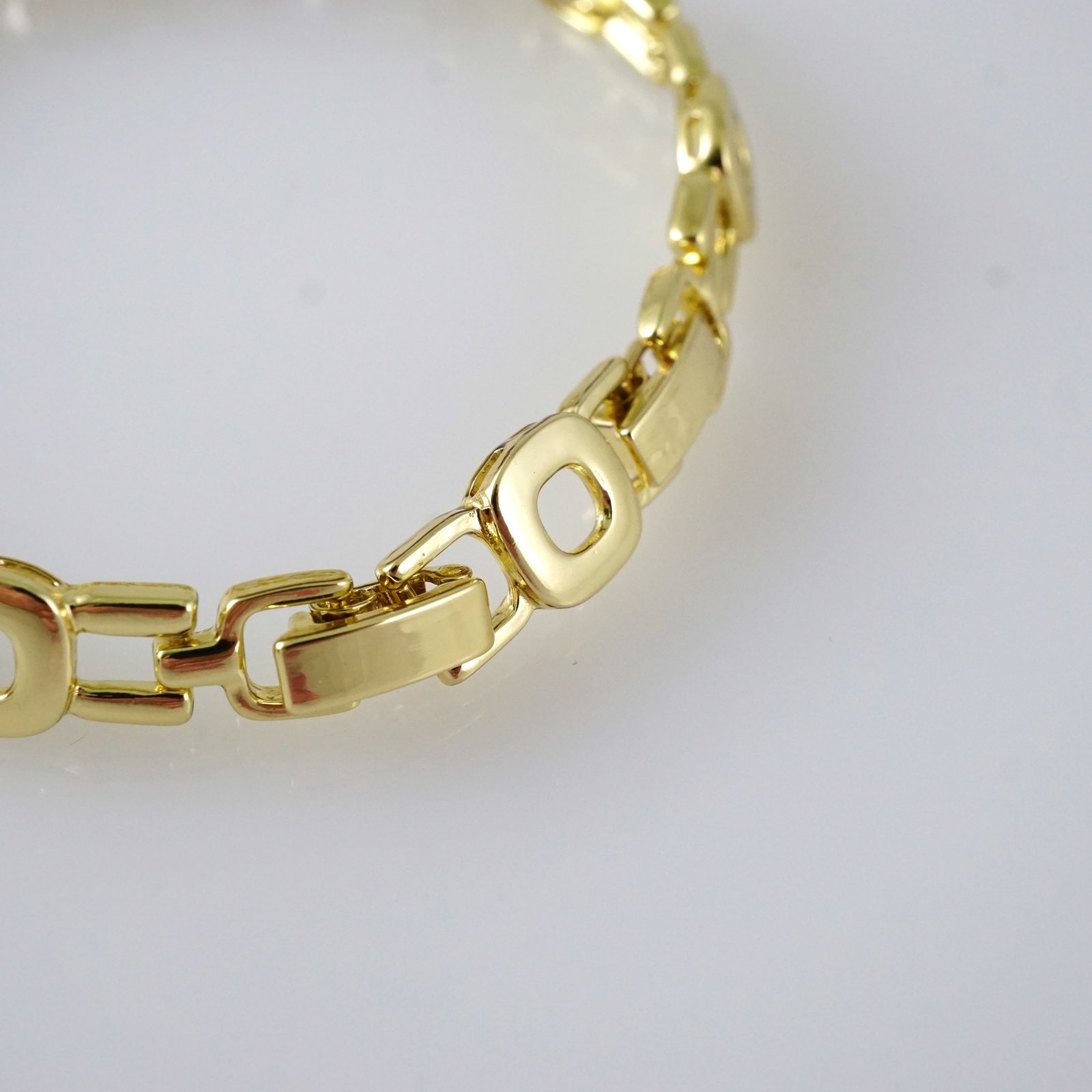 B1908 Bracelet - Pulseras - Zircon Stone - 14K Real Color - Image 3