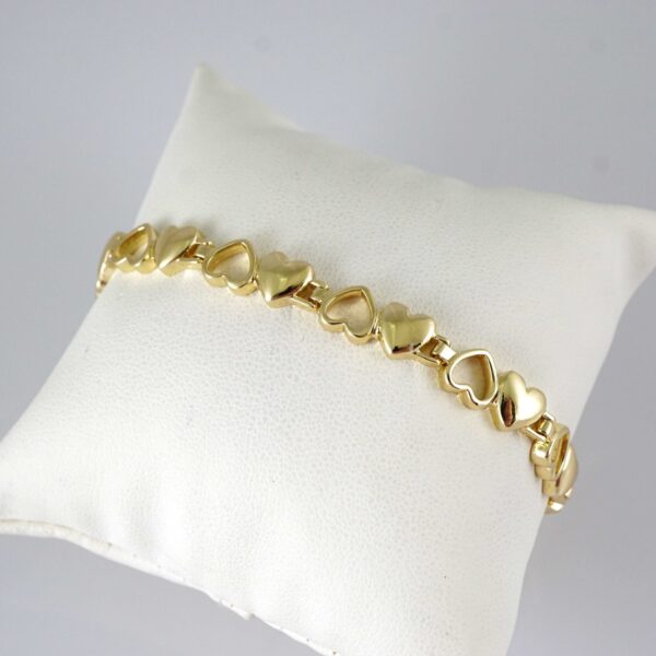 B1932 Bracelet - Pulseras - Zircon Stone - 14K Real Color
