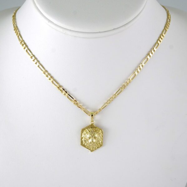 SET1920 Cadenas & Colgantes - Chain - Pendants - Zircon Stone - 14K Real Color