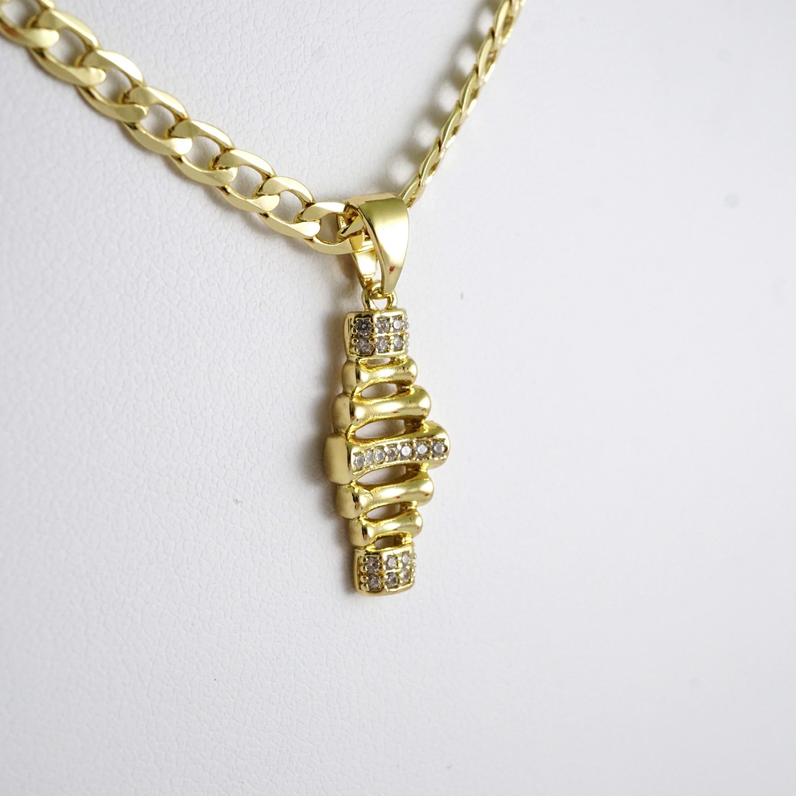 SET1921 Cadenas & Colgantes - Chain - Pendants - Zircon Stone - 14K Real Color - Image 2