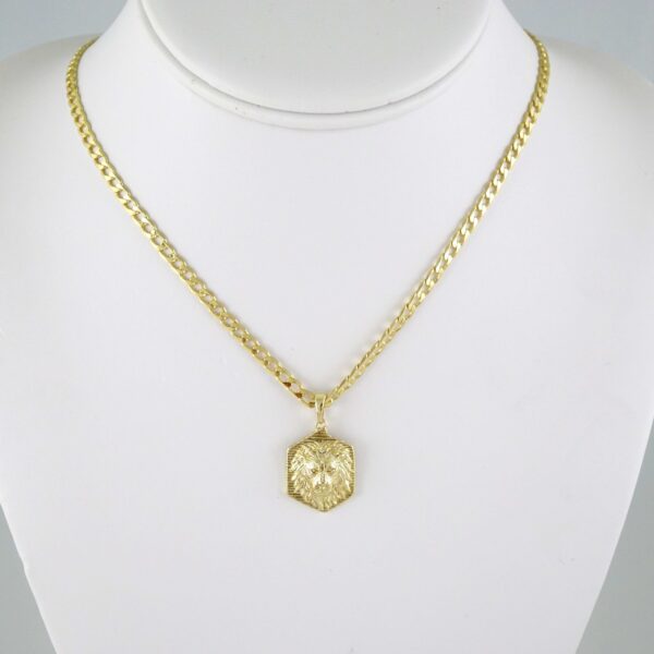 SET1925 Cadenas & Colgantes - Chain - Pendants - Zircon Stone - 14K Real Color