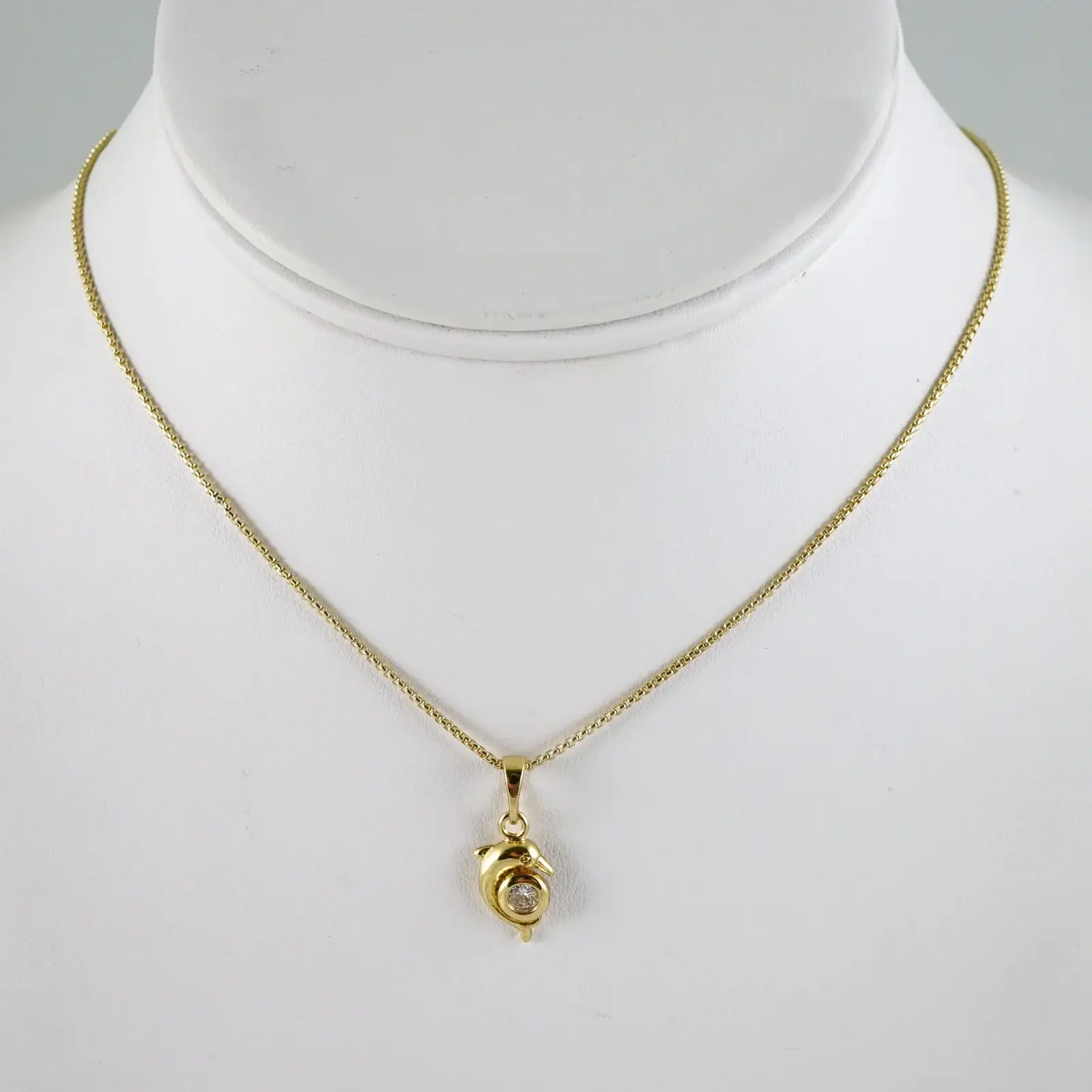 SET1879 Cadenas & Colgantes - Chain - Pendants - Zircon Stone - 14K Real Color 3mmX45cm