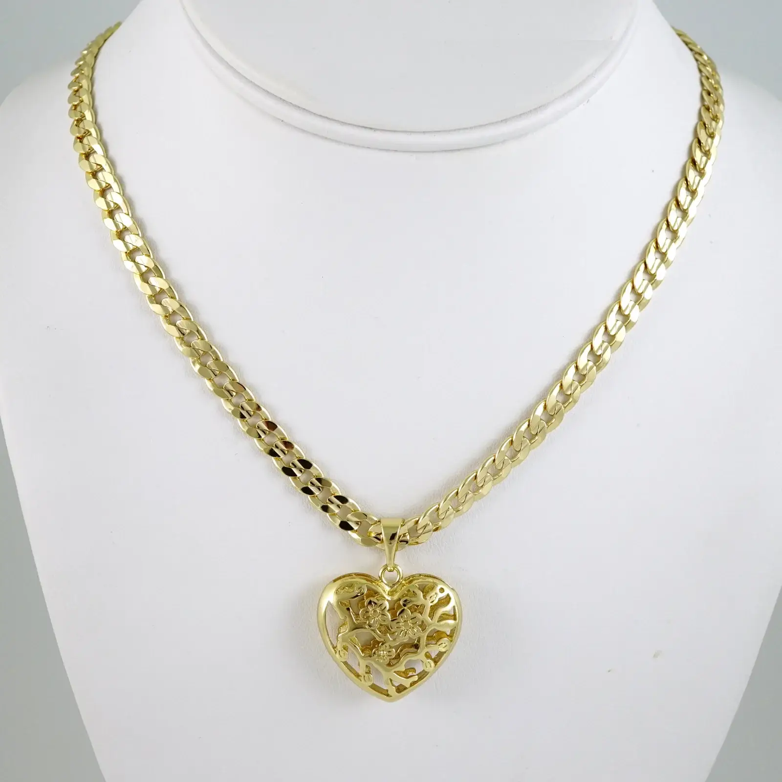 SET1882 Cadenas & Colgantes - Chain - Pendants - Zircon Stone - 14K Real Color 5mmX45cm